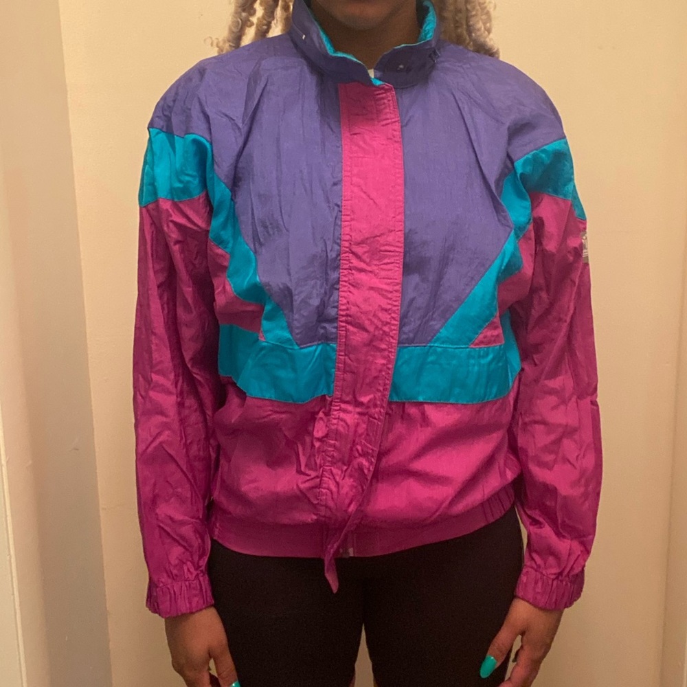 Vintage 90s Multicolor Windbreaker